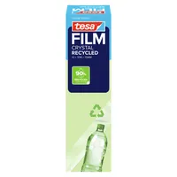 tesa® Klebefilm CRYSTAL RECYCLED 15 mm x 10 m (B x L) 10 St./Pack.
