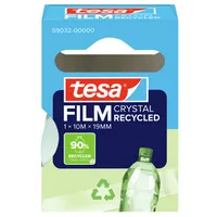 tesa® Klebefilm CRYSTAL RECYCLED 19 mm x 10 m (B x L)