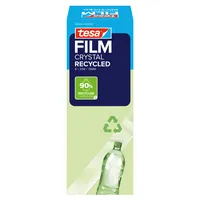 tesa® Klebefilm CRYSTAL RECYCLED 19 mm x 33 m (B x L) 8 St./Pack.