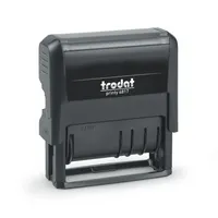 trodat Datumstempel mit Text printy dater 4817 selbstfärbend schwarz ohne Logo, 1 St.