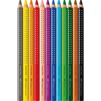 Faber-Castell Buntstift Jumbo GRIP 12 St./Pack.