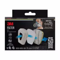 3M Filtersatz für Atemschutzmasken 6004-1 ABEK1P3 EN 14387:2004 + A1:2008 ABEK1, 5935: EN 143:2021 P3, 1 Set