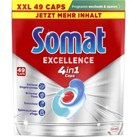 Somat Spülmaschinentab Excellence 4in1 49St 4015200037127 Somat 49 Stück