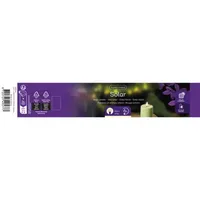 LUMINEO Solar Kerze 7x15cm gn 8720725495777 LUMINEO
