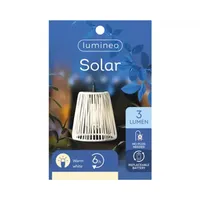 LUMINEO Solarleuchte Hängelampe