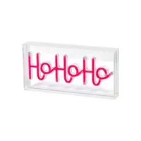 LUMINEO Leuchtschild HoHoHo