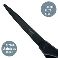 Leitz Universalschere Titan Anti-Haft asymmetrisch, gerade, Langauge Länge 205 mm