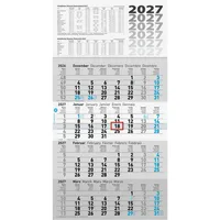 Glocken Wandkalender 2027