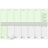Glocken Querkalender 5072521507, 1 Woche / 2 Seiten, 32,6x10,2cm (BxH), 2027 4061947161571 Glocken