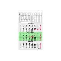 Zettler Dreimonatskalender 956 29,5x49cm Recycling 2027