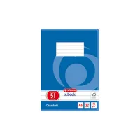 Herlitz Oktavheft 413617 x.book, Lineatur 51 / liniert, A6, 70g, blau, 32 Blatt / 64 Seiten 4008110413617 Herlitz