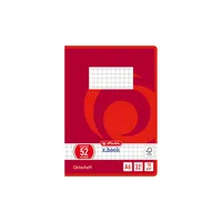 herlitz Schulheft Lineatur 52 kariert A6 ohne Rand, 32 Blatt, 1 St.