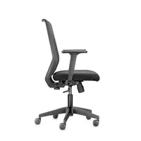 Trend VCM Bürodrehstuhl to-sync one, schwarz / schwarz, mit Armlehnen, bis 125kg, ohne Kopfstütze 4260749143352 Trend VCM