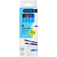 Schneider Kugelschreiber Slider Edge 4 St./Pack.