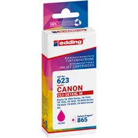 Edding Druckerpatrone EDD-623 18-623 (kompatibel zu Canon CLI-581XXL M), magenta, ca. 865 Seiten 4057305041265 Edding