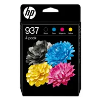 HP Tintenpatrone 937 schwarz, cyan, magenta, gelb