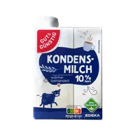 Gut und Günstig Kondensmilch 10Prozent 340g 4311501663448 Gut und Günstig 340 Gramm