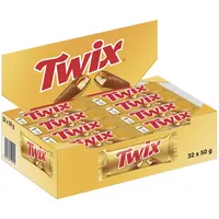 TWIX® Schokoriegel 32 x 50 g/Pack.