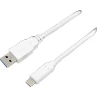 equip USB-Kabel USB 3.2 Gen 1 USB-C-Stecker/USB-A-Stecker weiß