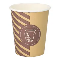 STARPAK Trinkbecher Coffee Line 200 ml