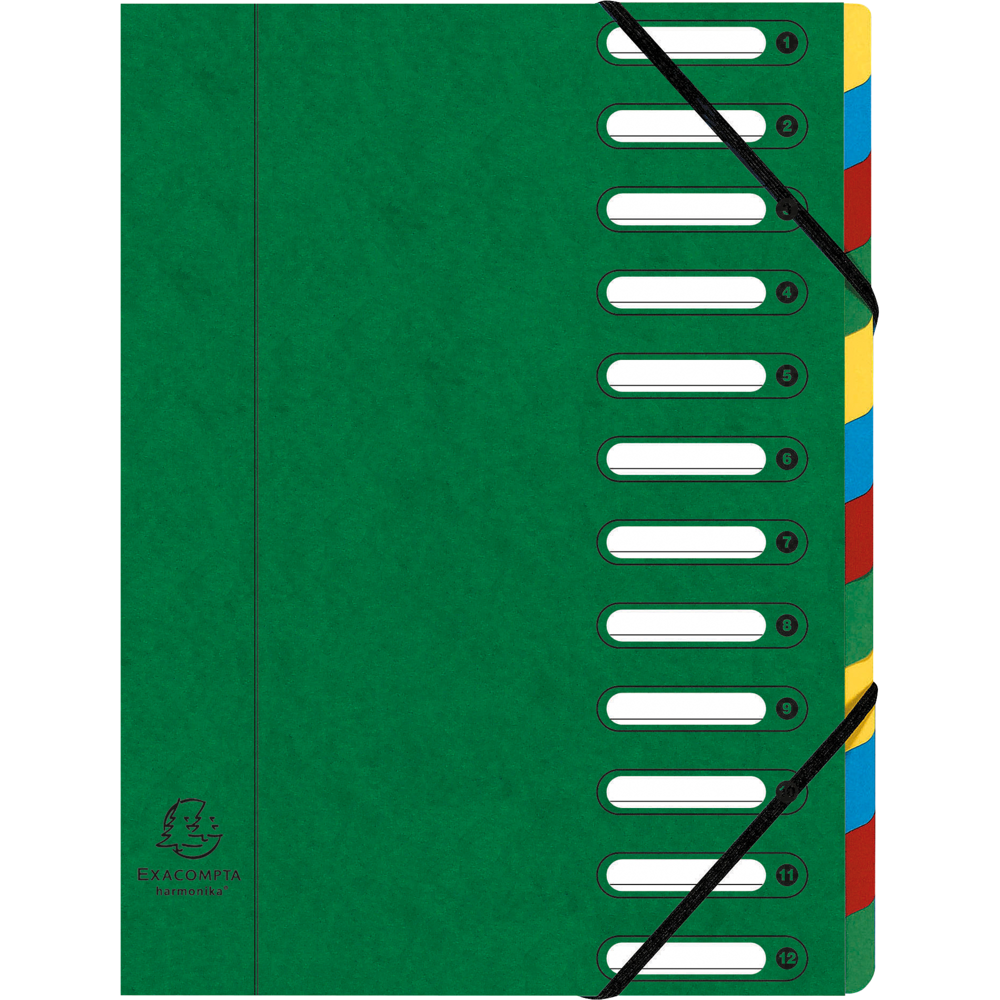 Exacompta Ordnungsmappe Harmonika® 12 Fächer — 2