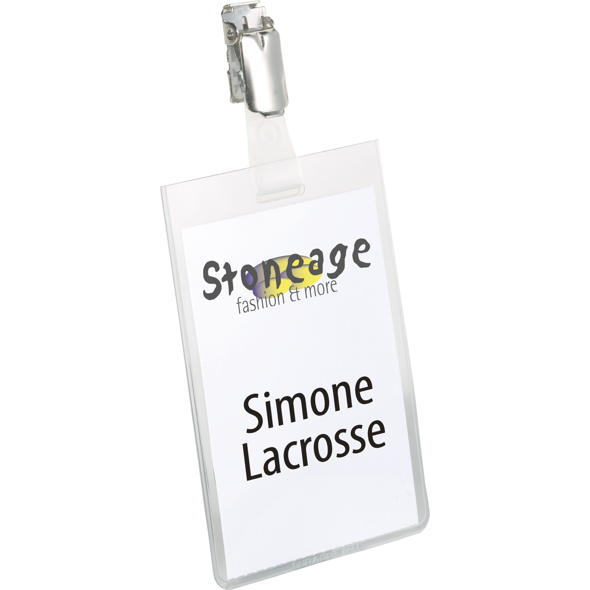 DURABLE Namensschild 60 x 90 mm (B x H) — 2