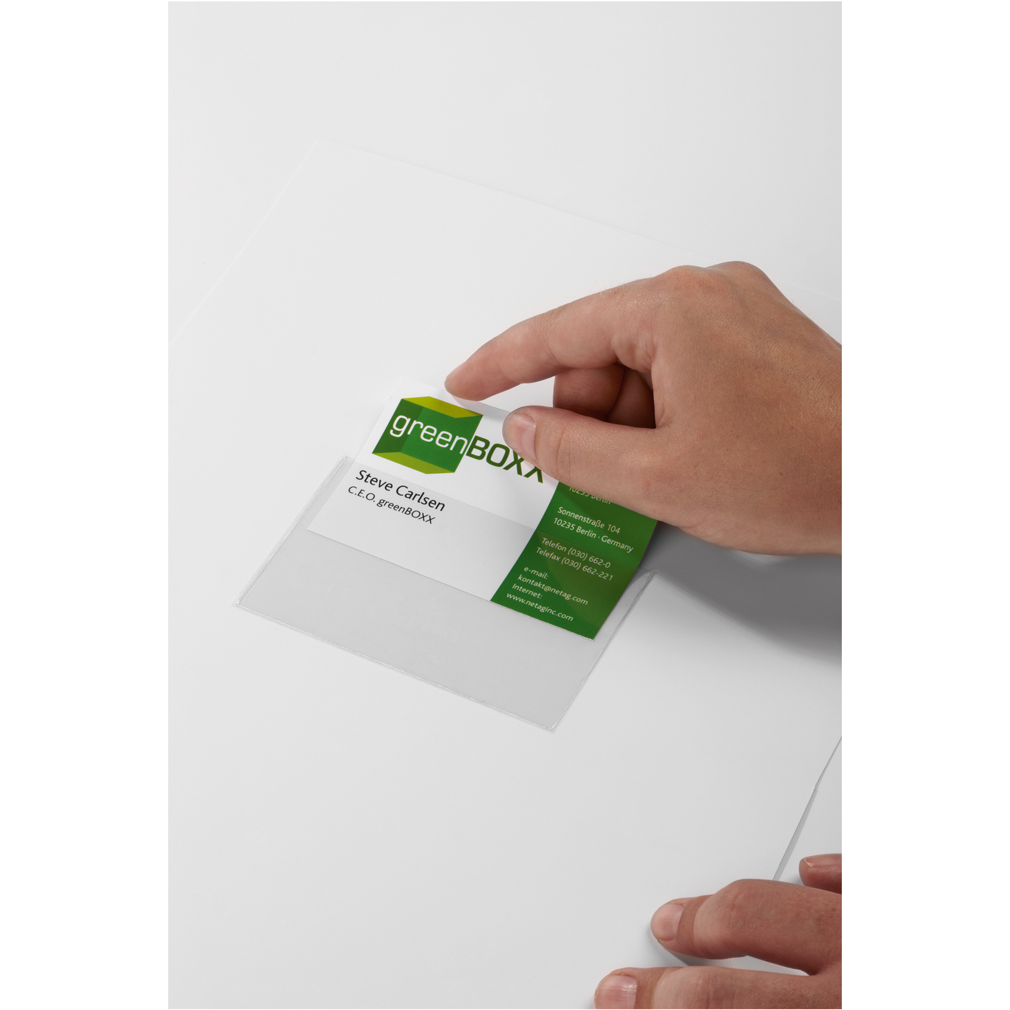 DURABLE Selbstklebetasche POCKETFIX® 9,4 x 6,1 cm (B x H) — 2