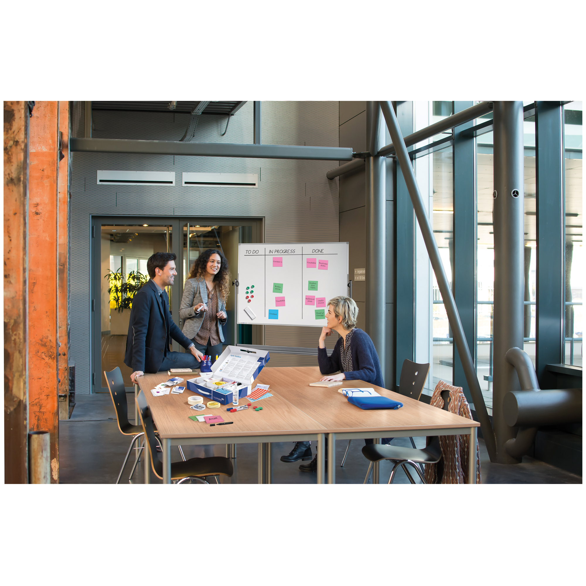 Legamaster Moderationsbox Agile Toolbox — 2