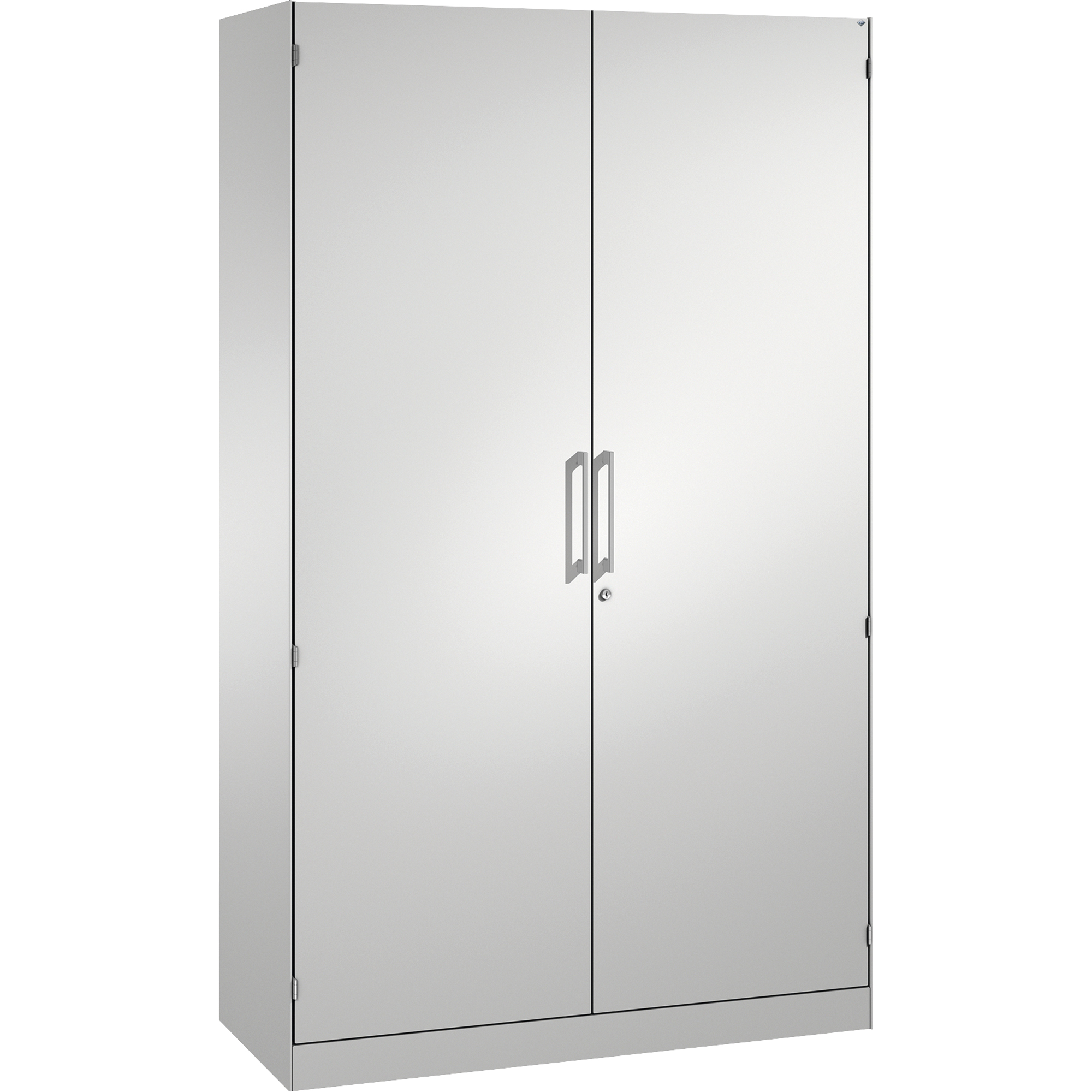 C+P Flügeltürenschrank Asisto 1.200 x 1.980 x 435 mm (B x H x T) lichtgrau — 2
