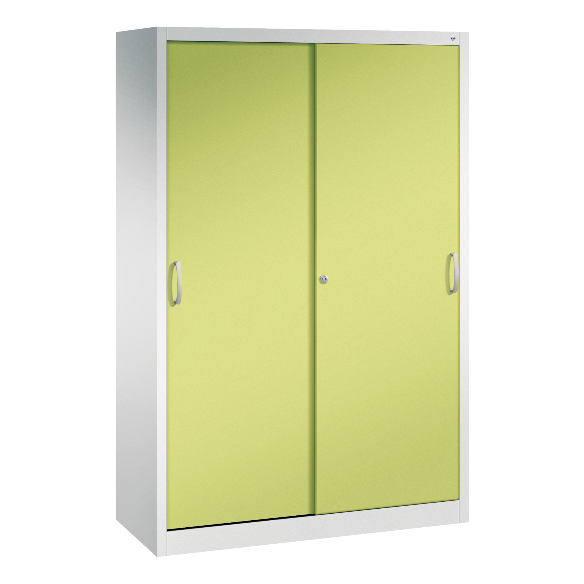 C+P Schiebetürenschrank Acurado 1.200 x 1.950 x 500 mm (B x H x T) lichtgrau — 2