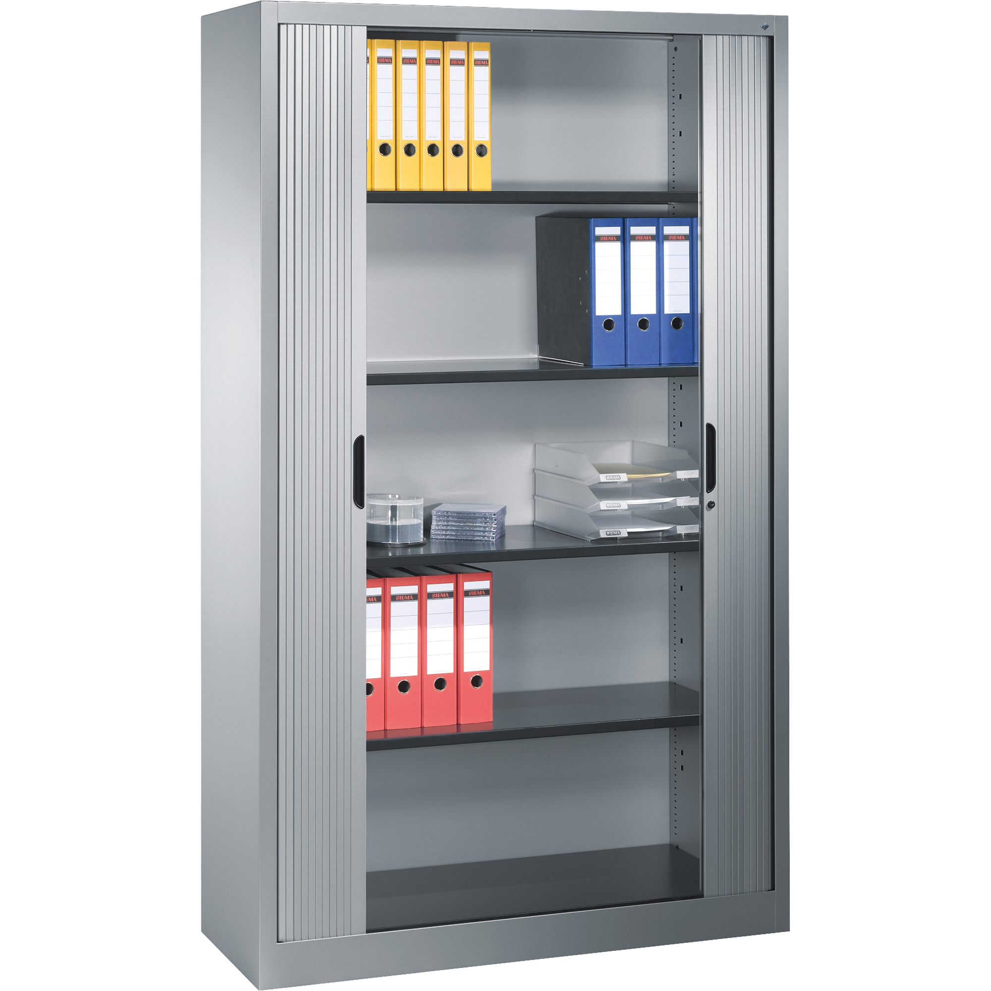 C+P Rollladenschrank Omnispace 1.200 x 1.980 x 420 mm (B x H x T) 5 Ordnerhöhen — 2
