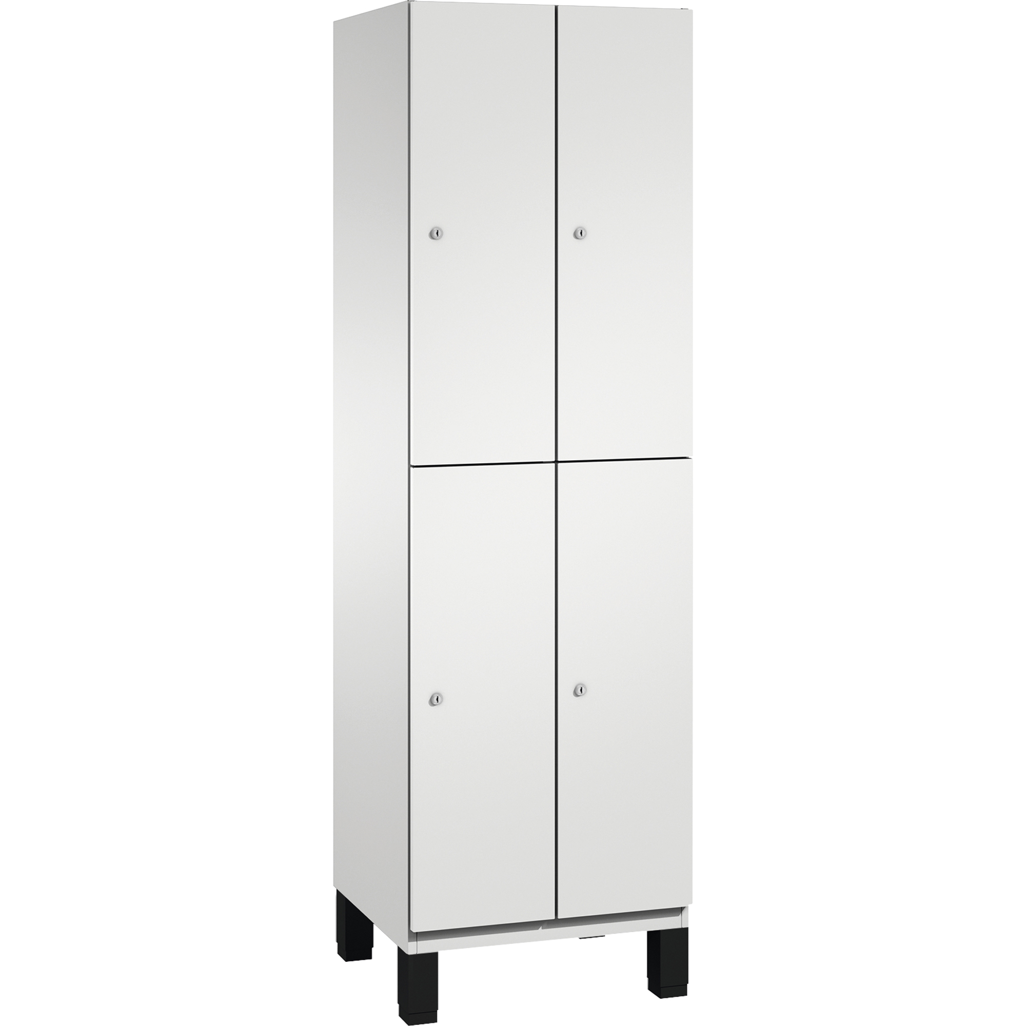 C+P Kleiderspind Cambio 600 x 1.980 x 525 mm (B x H x T) lichtgrau — 2