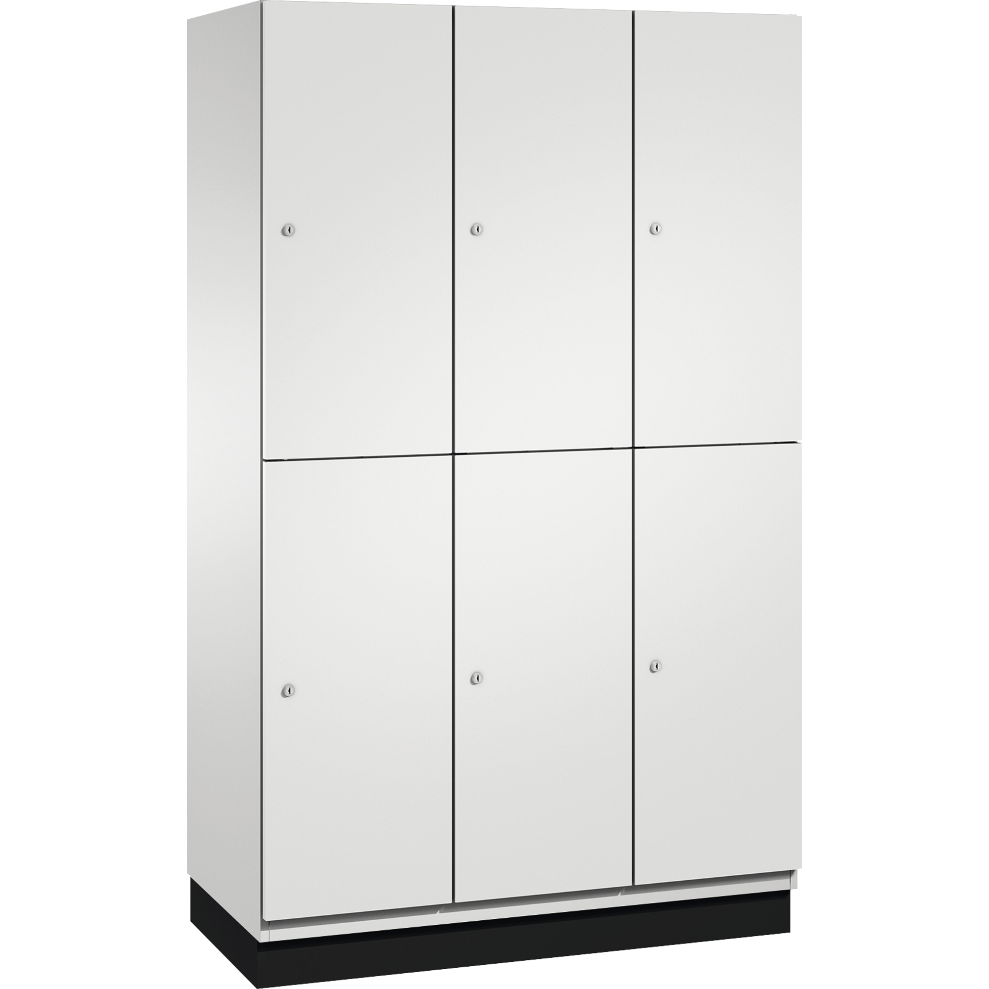 C+P Kleiderspind Cambio 1.200 x 1.950 x 525 mm (B x H x T) lichtgrau — 2