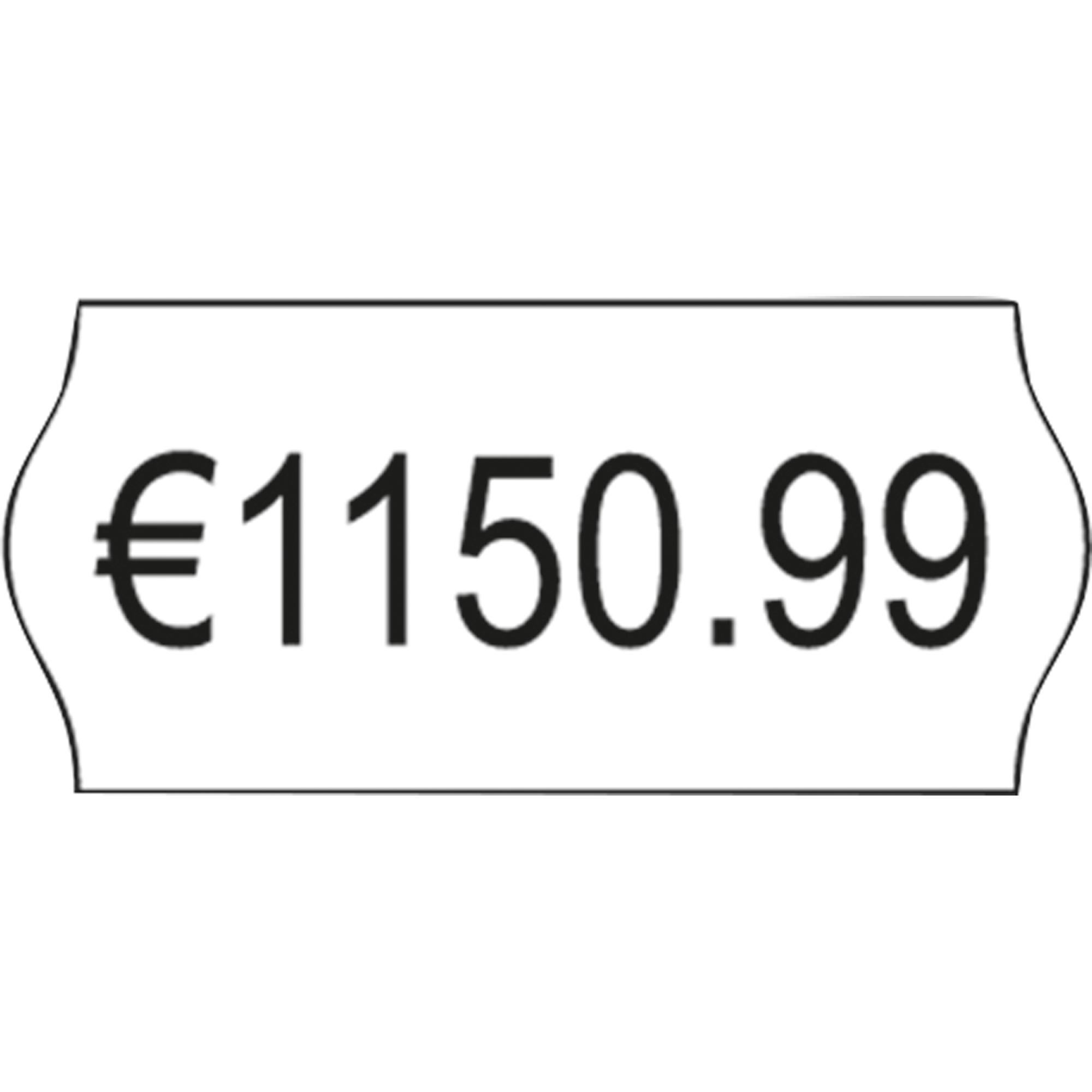 Avery Zweckform Auszeichnungsetikett 26 x 12 mm (B x H) — 2