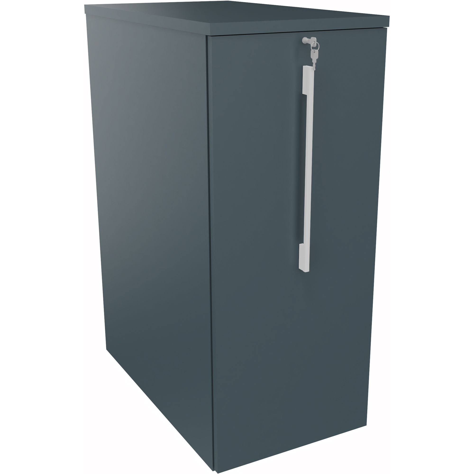 Beistellcontainer 463 x 1.115 x 800 mm (B x H x T) links offen — 2