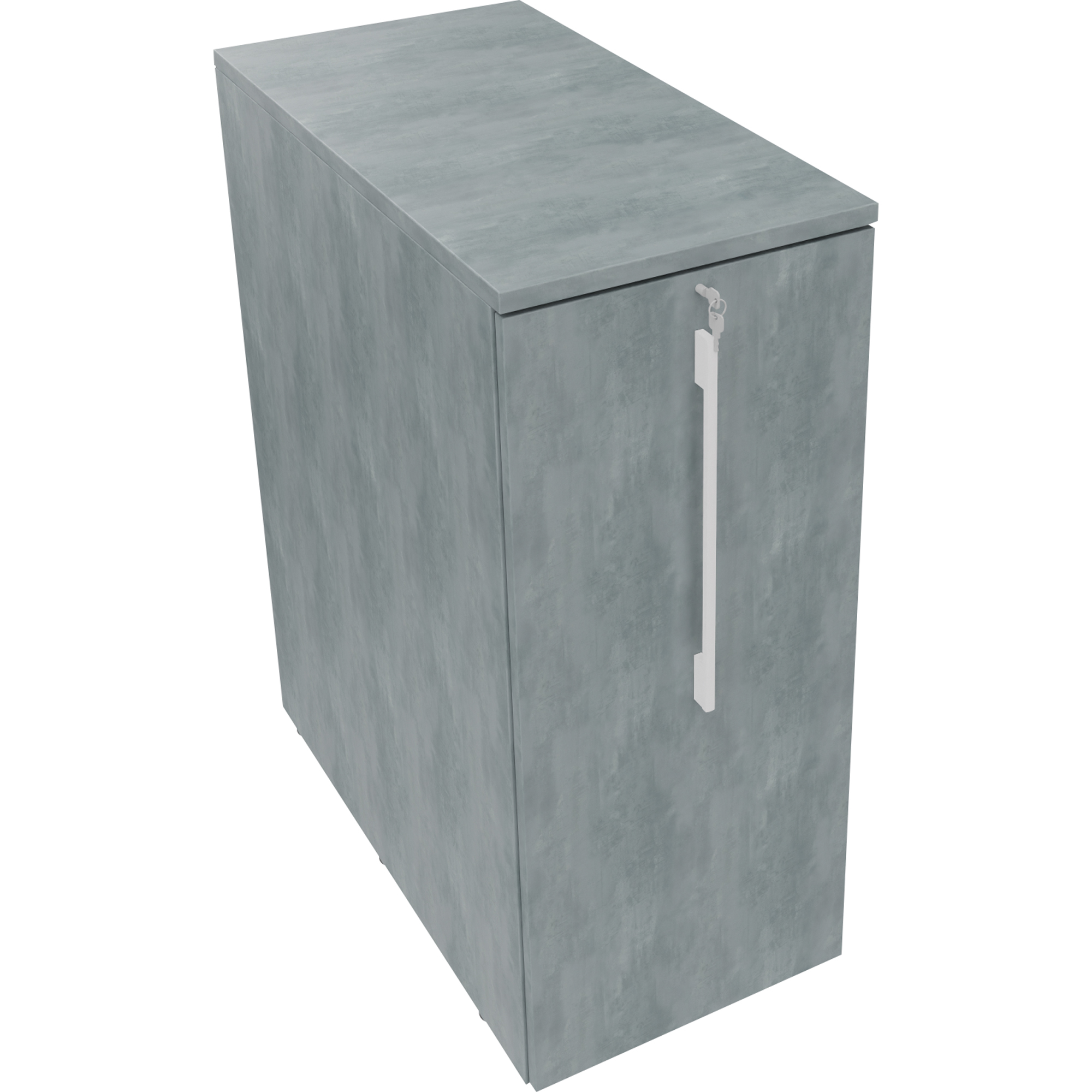 Beistellcontainer 463 x 1.115 x 900 mm (B x H x T) rechts offen — 2