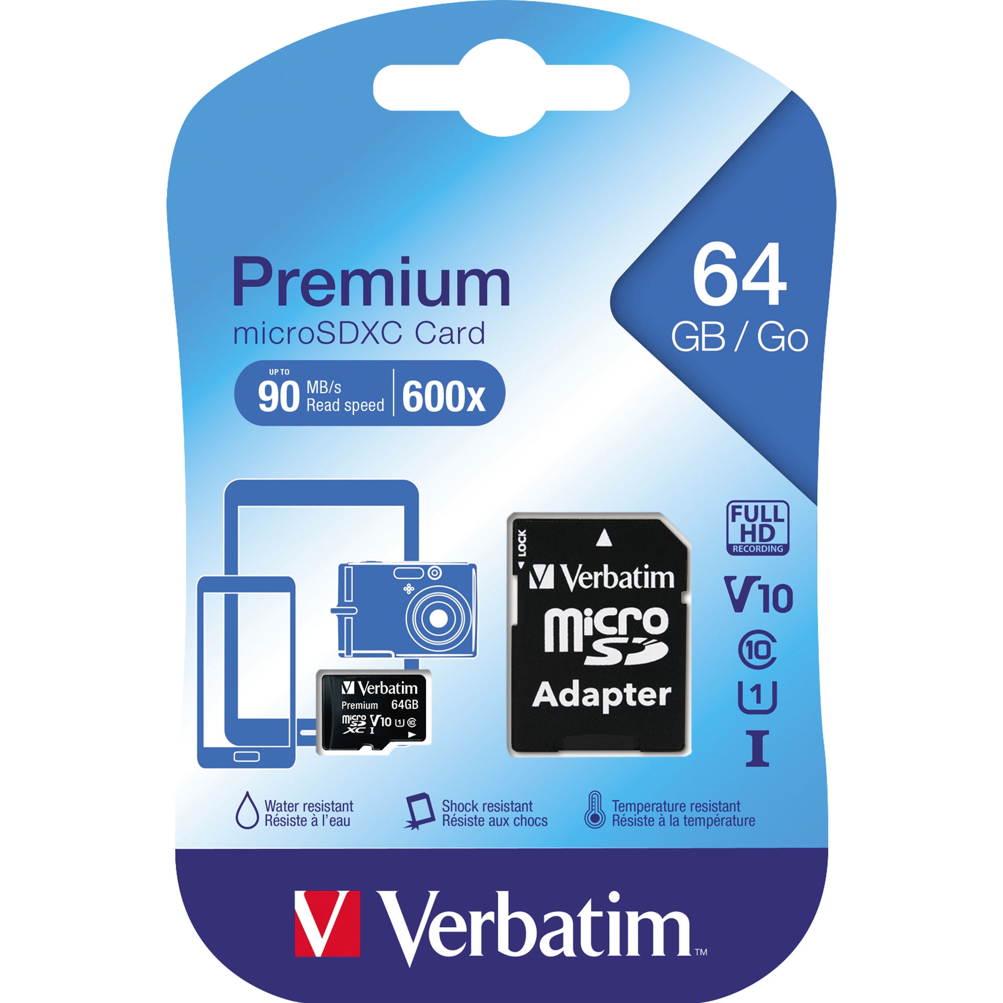 Verbatim Speicherkarte microSDXC — 2
