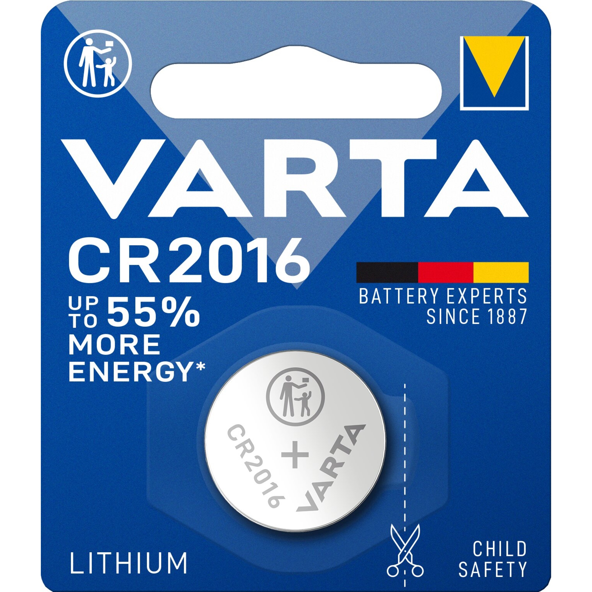 Varta Knopfzelle Electronics CR2016 — 2