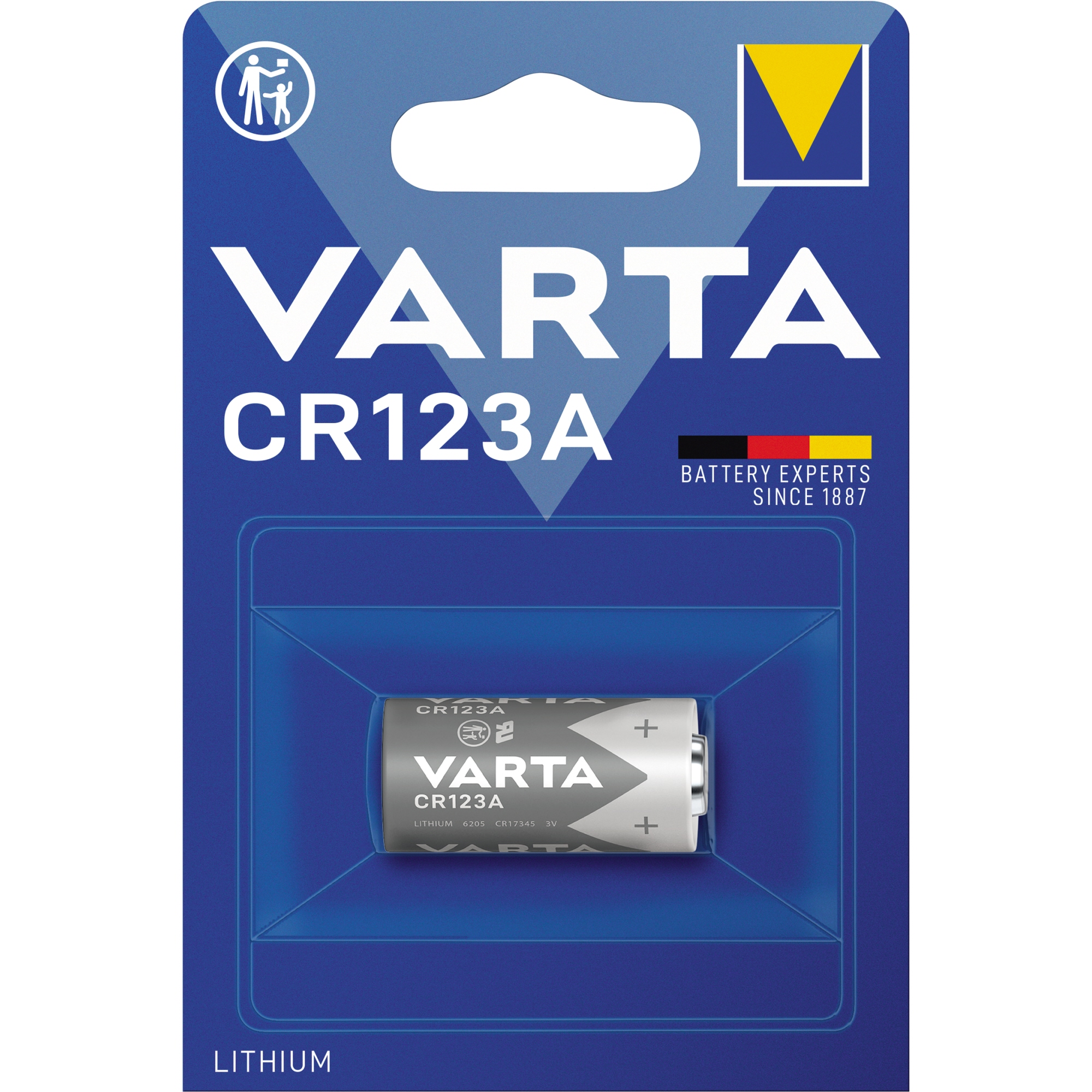 Varta Batterie Photo Lithium CR123A — 2