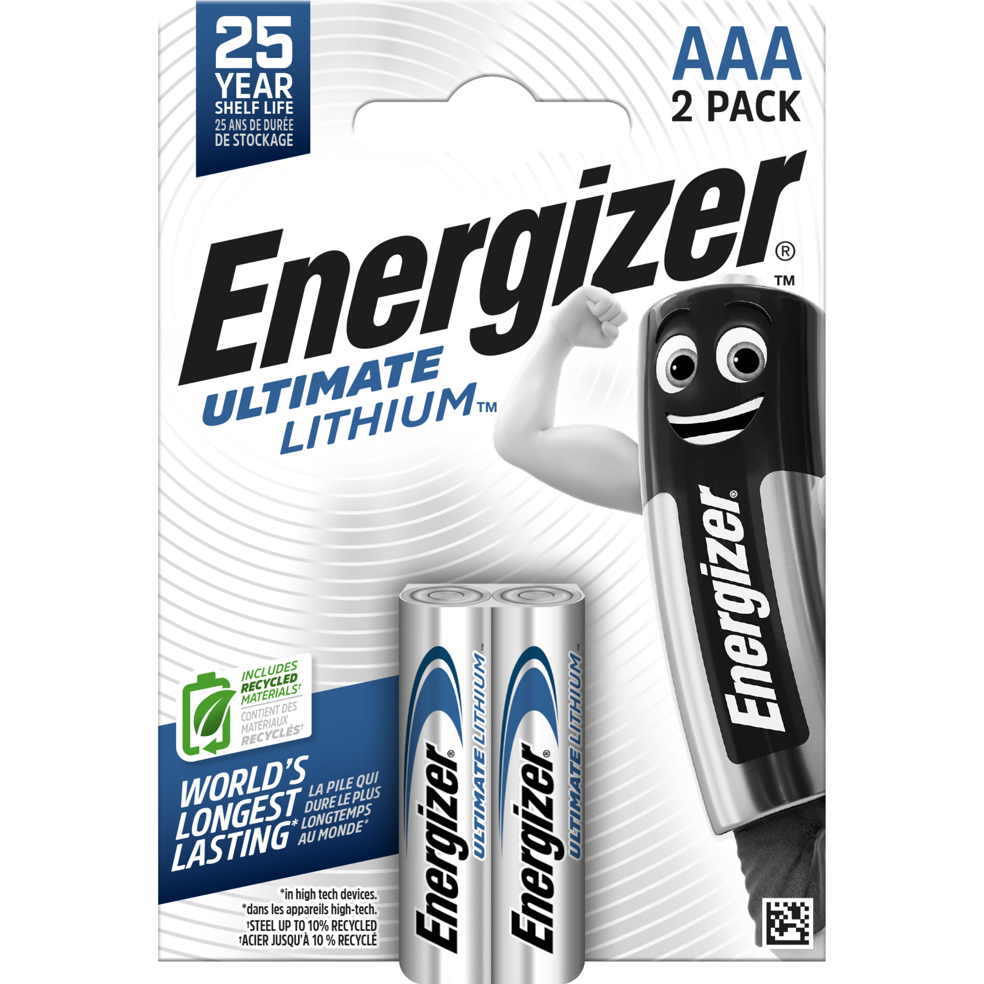 Energizer® Batterie Ultimate Lithium AAA/Micro — 2