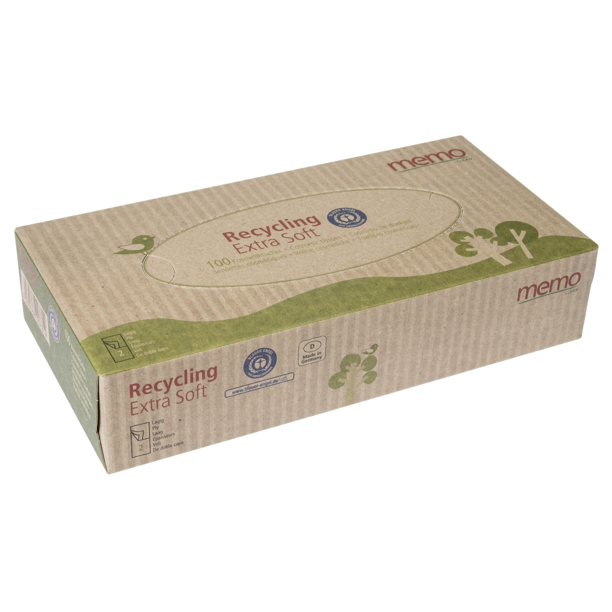 memo Kosmetiktücher Extra Soft — 2
