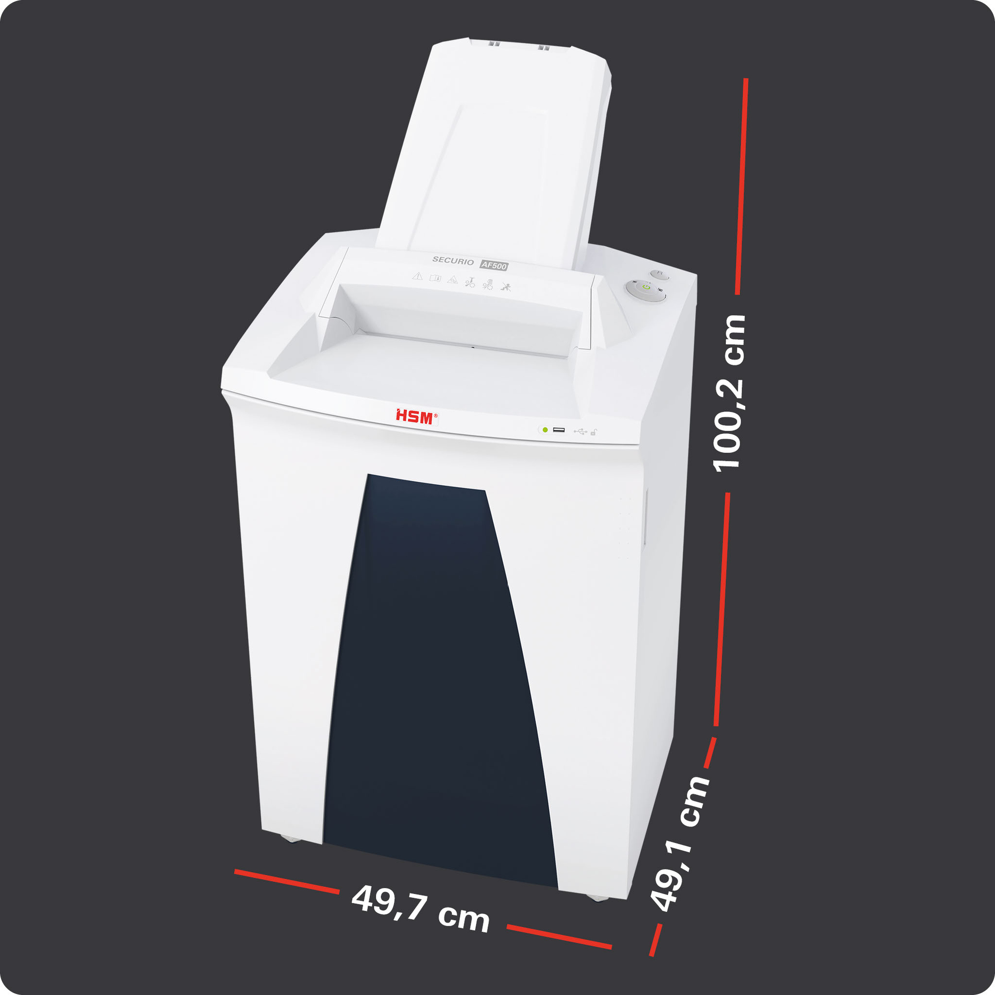 HSM® Aktenvernichter SECURIO AF500 — 2