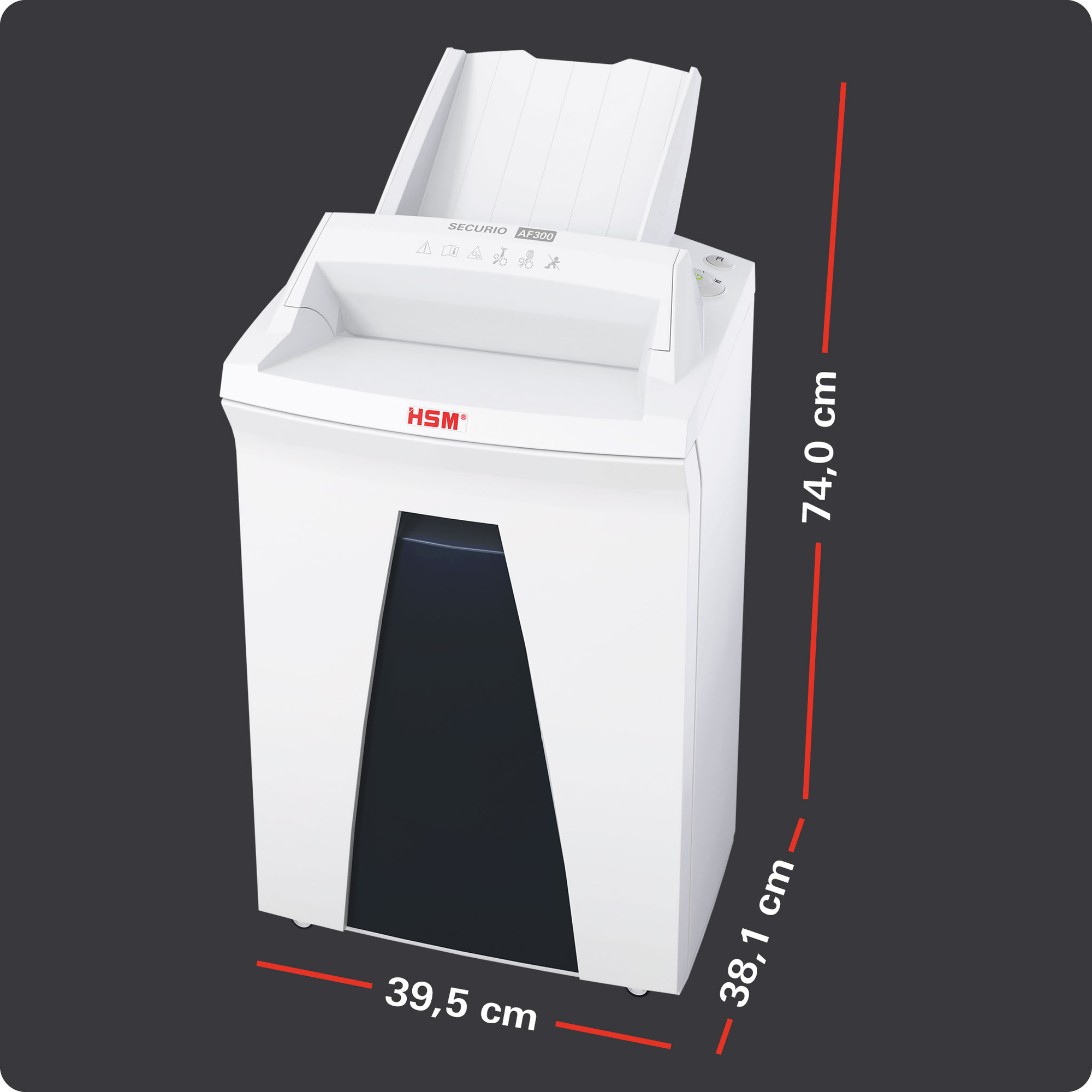 HSM® Aktenvernichter SECURIO AF300