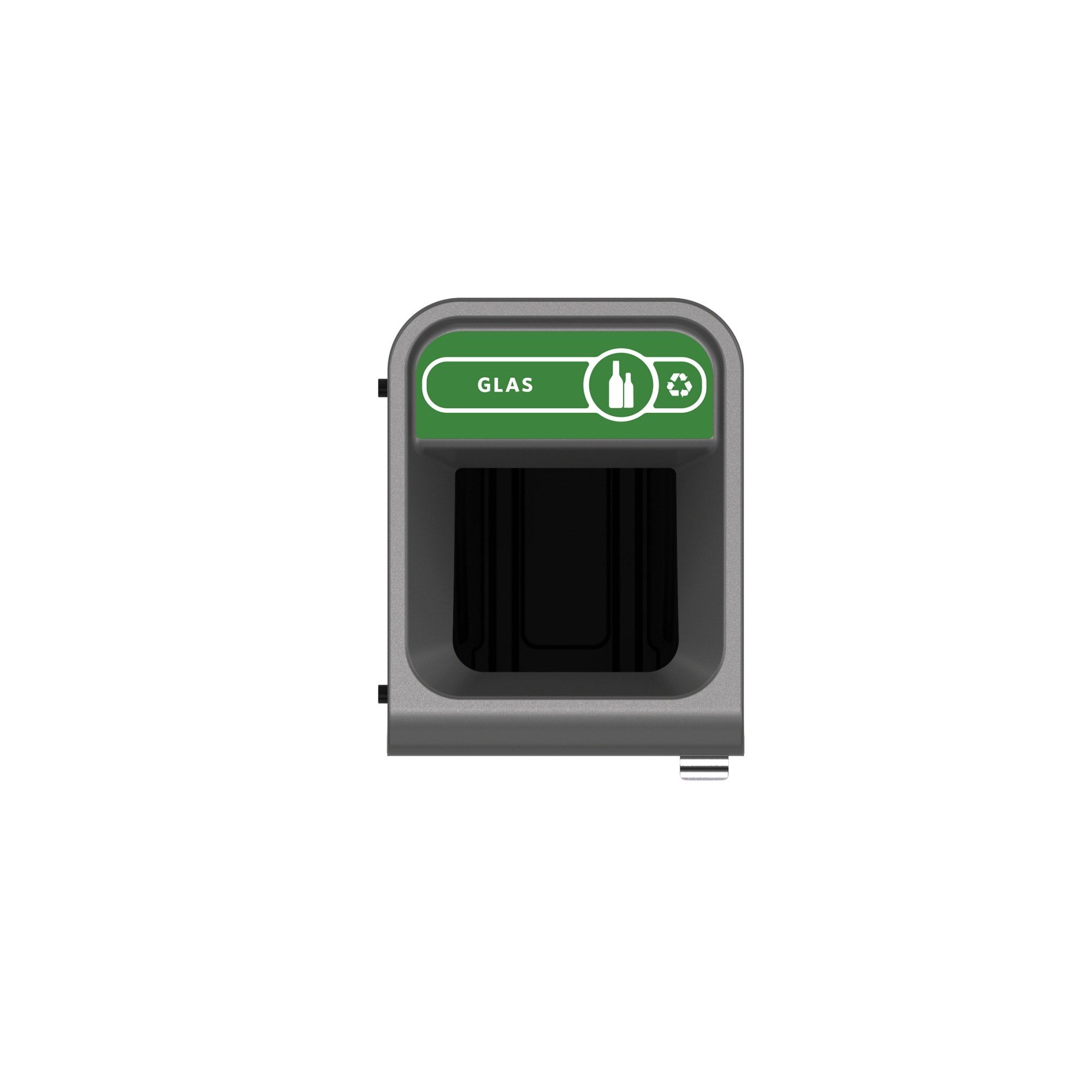Rubbermaid Abfallsammelsystem Glas 57 l — 2