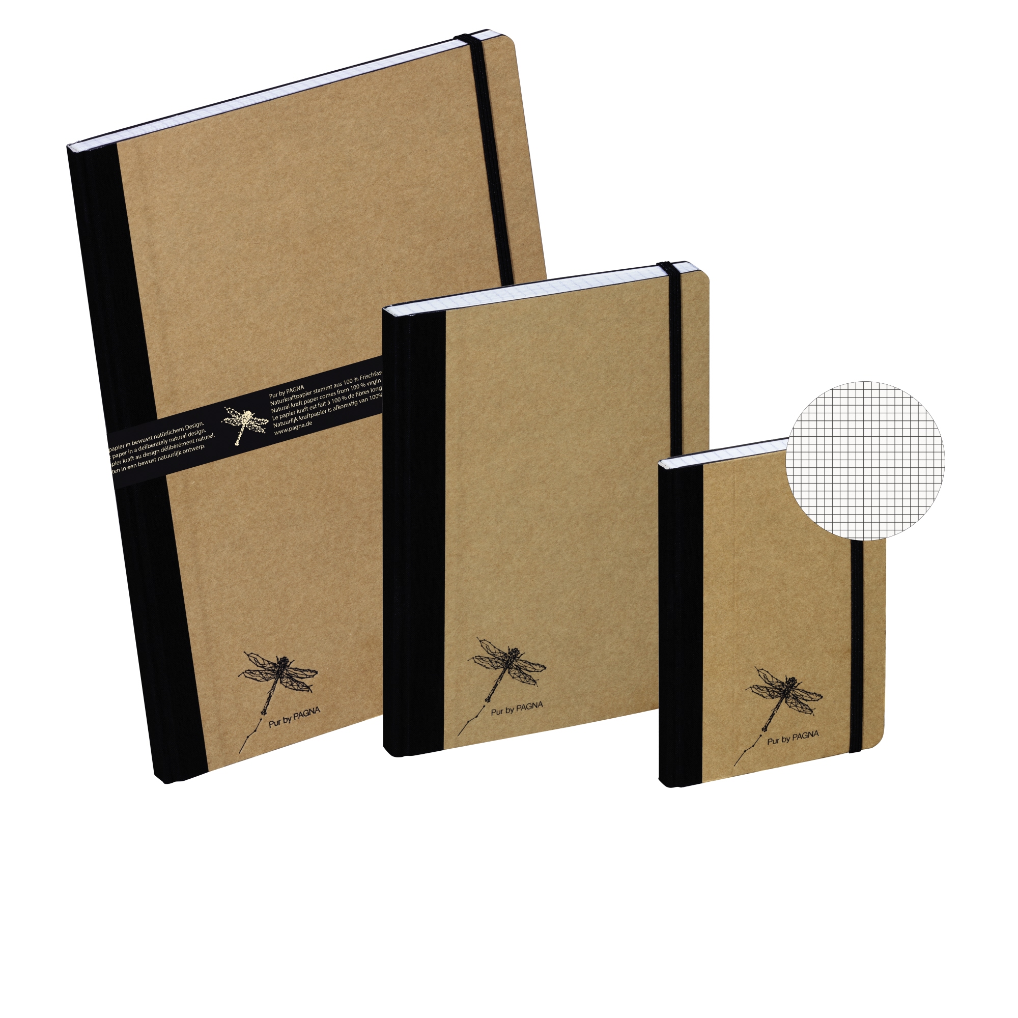 PAGNA Notizbuch Pur kariert — 2