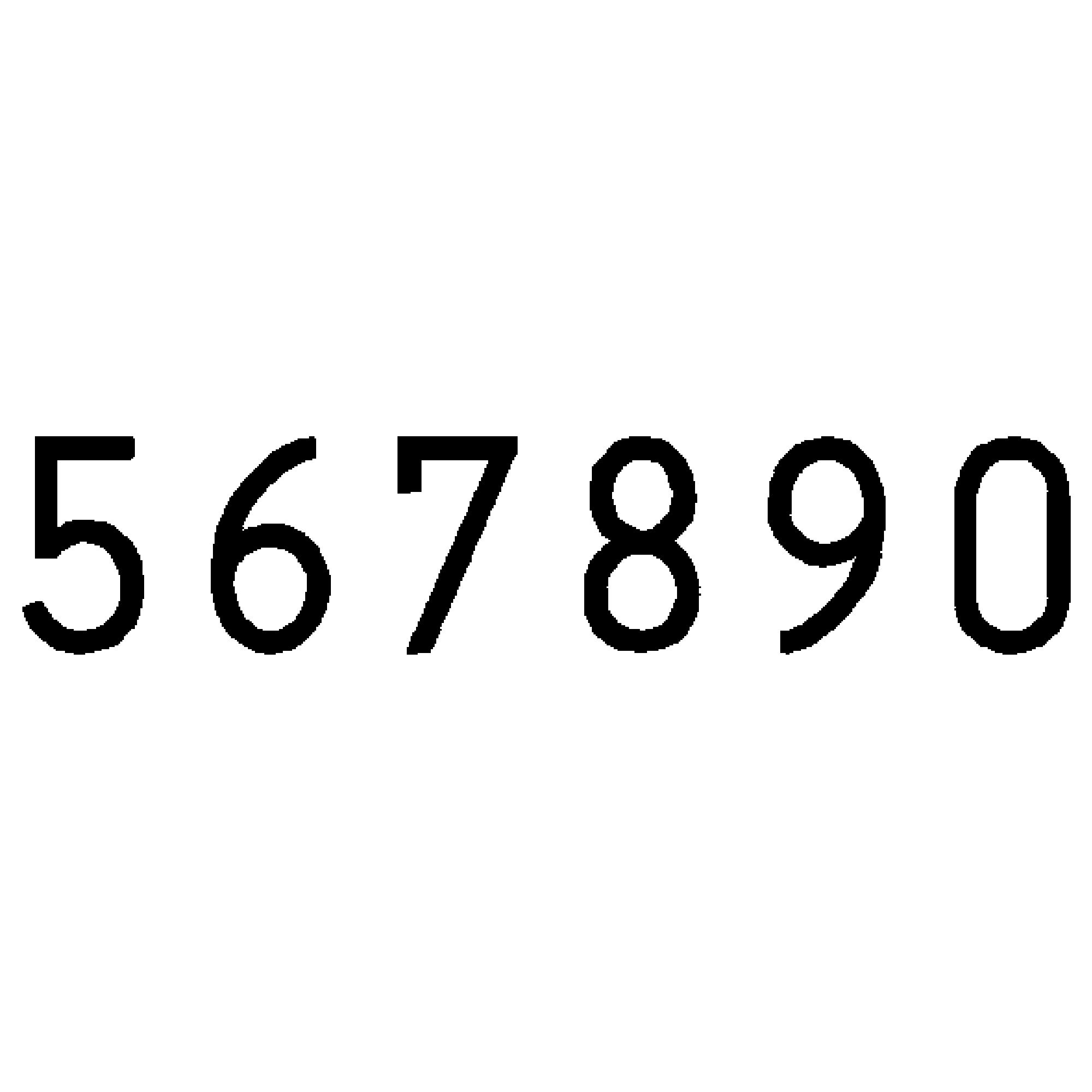 REINER Paginierstempel Numeroteur B6 23 x 6 mm (B x H) — 2