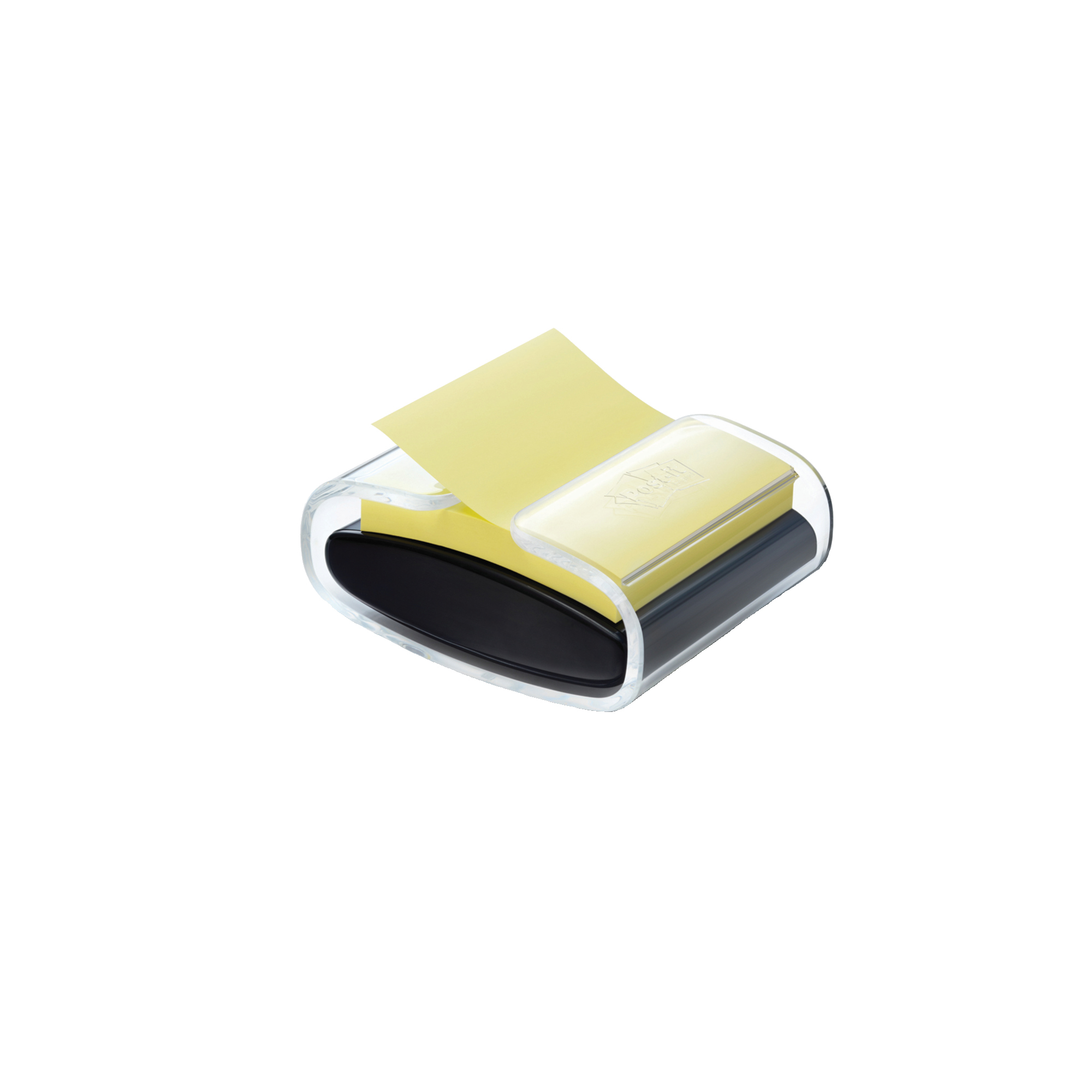 Post-it® Haftnotizspender Super Sticky Z-Notes schwarz/transparent — 2