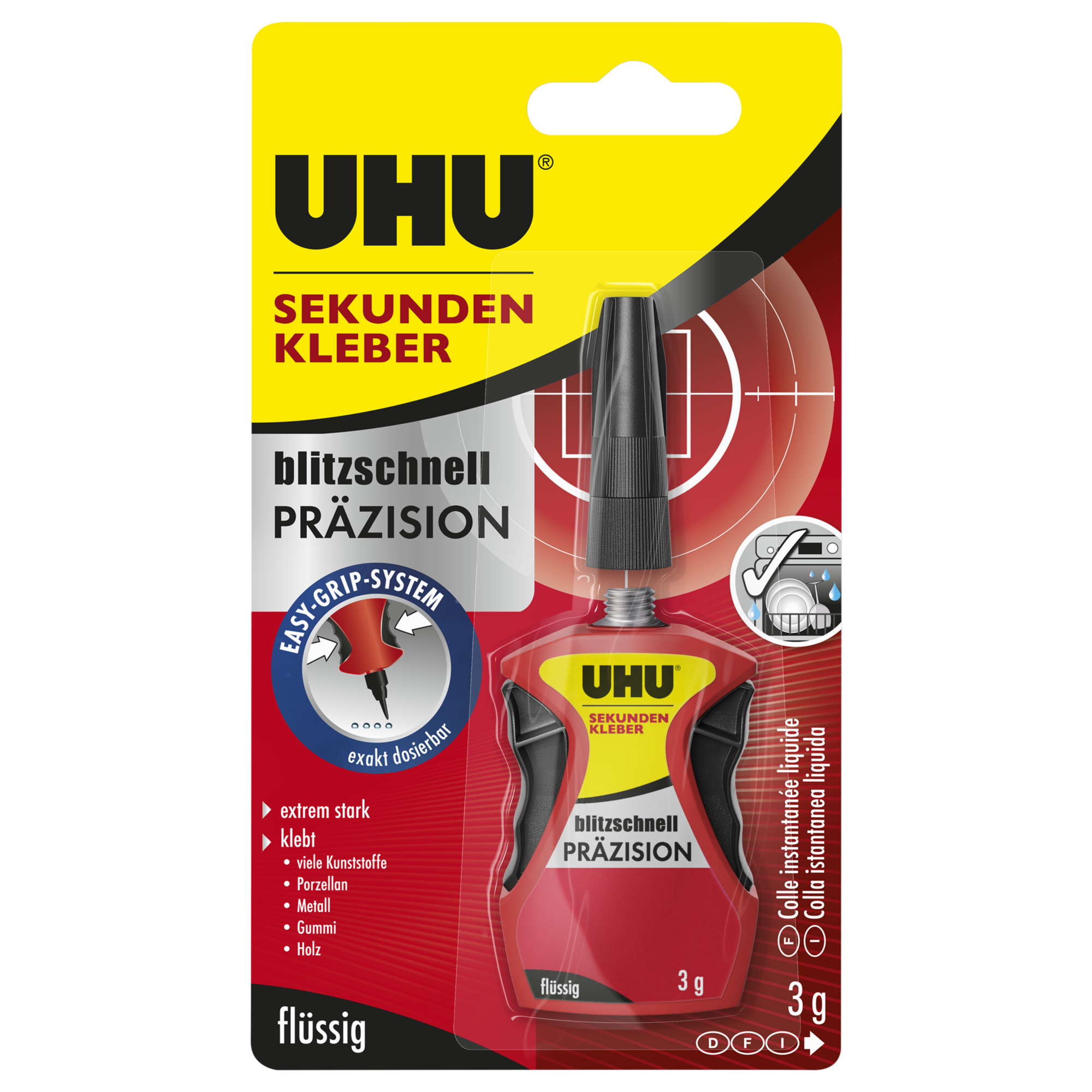 UHU® Sekundenkleber blitzschnell PRÄZISION — 2