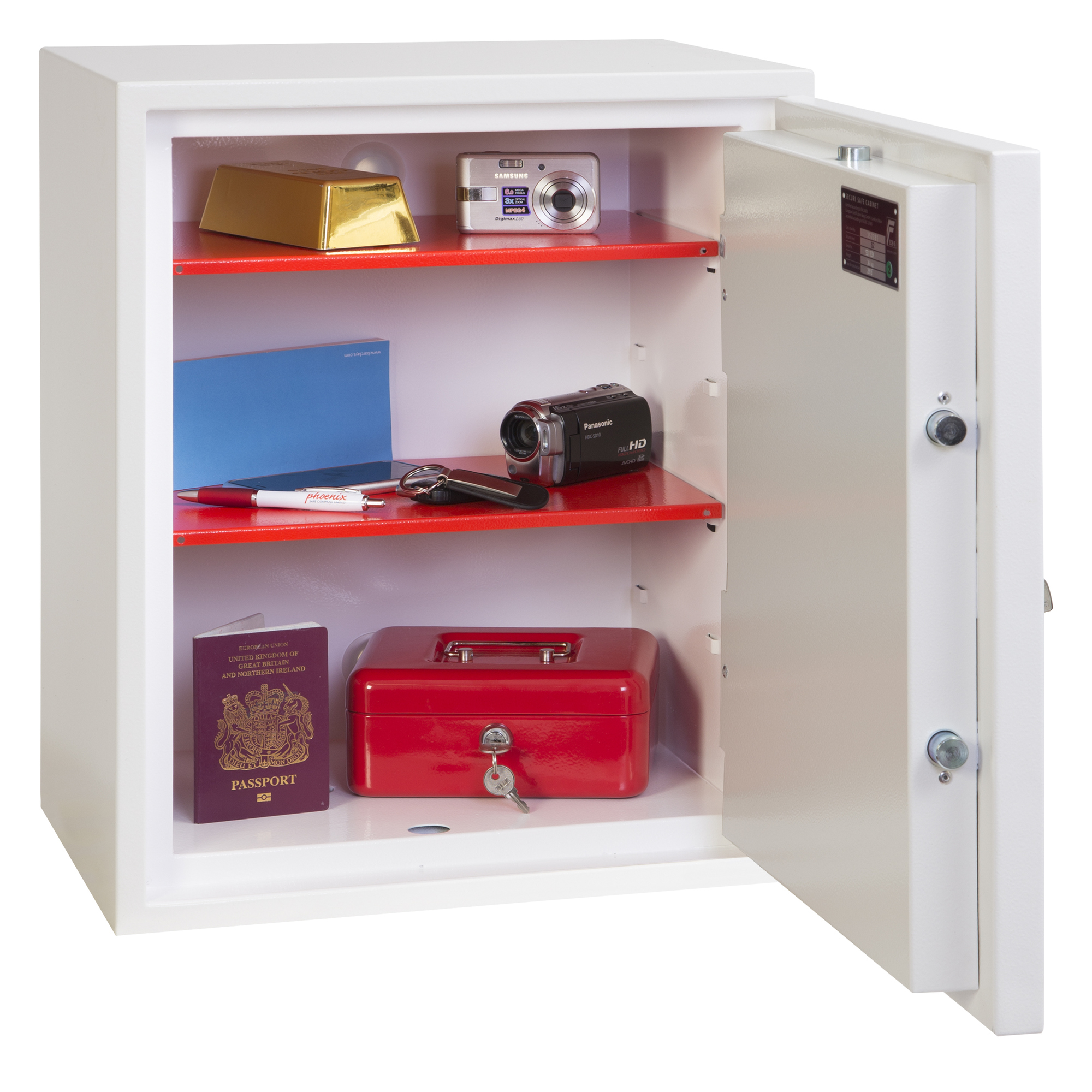 Phoenix Tresor Fortress Doppelbartschloss 42 l — 2
