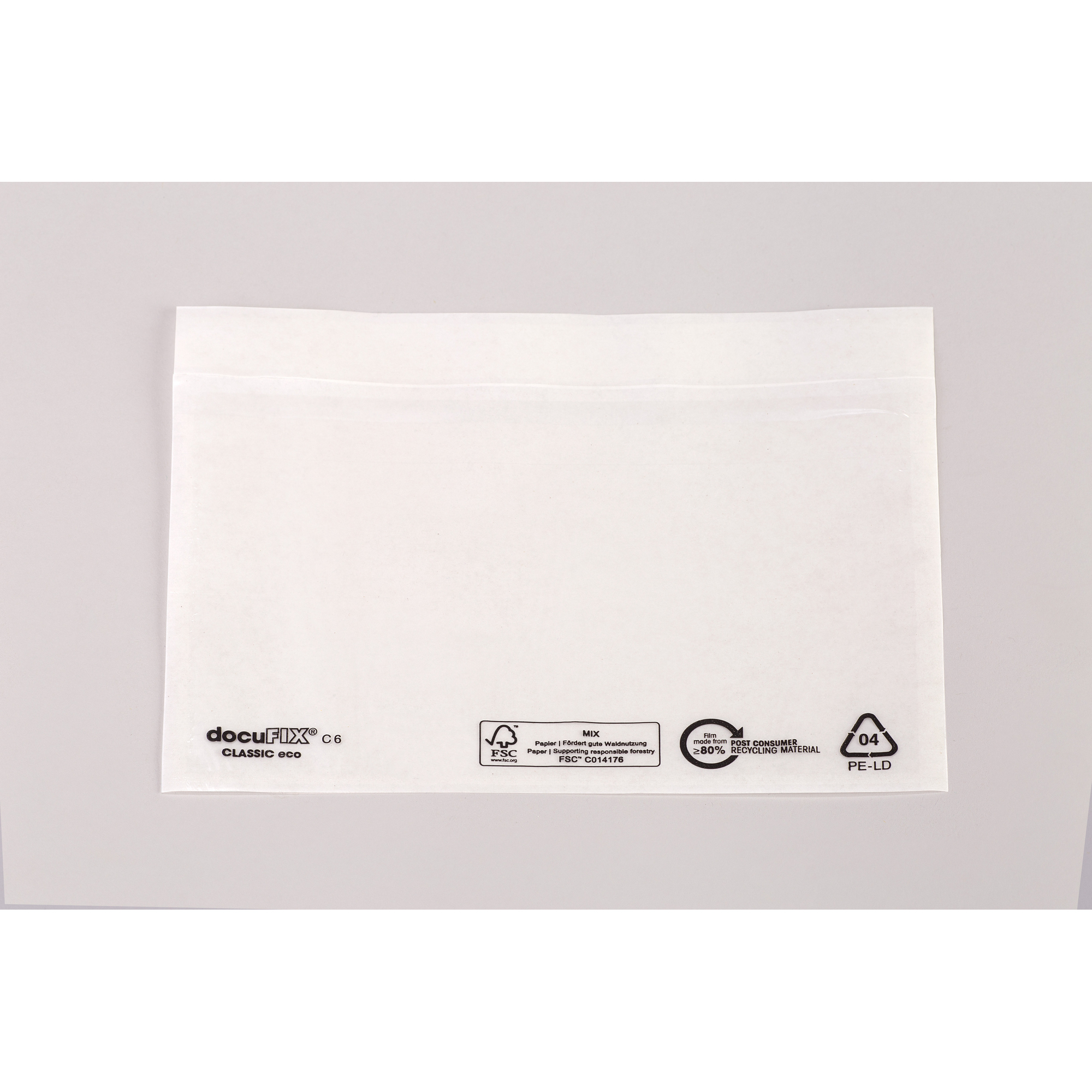 250 Dokumententaschen DIN C6 Transparent selbstklebend, 6,00 250 Dokumententaschen DIN C6 Transparent selbstklebend, 6,00